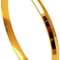 Gold Plated Brass Punjabi Sardardji Sikh Kada Bangle Jewellery for Men and Women (Pack of 2) by Pratyush Traders-picture-31
