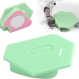 CoolShef Magnetic Seam Guide for Sewing Machine - Upgraded Multi-Purpose Polygonal Sewing Tool with Strong Magnet, Hemmer Seam Locator with Scale, Sewing Accessories & Tools for Precise Stitching-picture-11