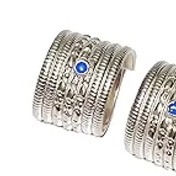 Adhira's Silver Adjustable Daily Used Toe Rings/bichiya/jodavi For Womens(SILVER184 1 pair)-image-74
