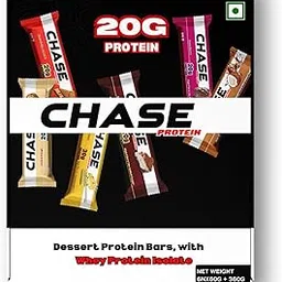 Chase Protein Bar 60g (Pack of 18, Assorted) | 20g Protein | Isolate Whey, No Added Sugar, Low GI & High Fiber | Soft Chew Energy Bar for Muscle Gain, Pre/Post Workout | Healthy Snack for Adults-picture-14