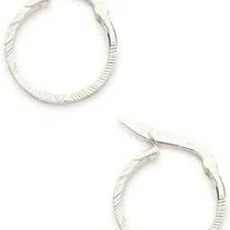 gargi by p.n. gadgil and sons | 925 Sterling Silver | Cerco Hoop Earrings | Gift for Rakhi, Rakshabandhan Gift for Sister, Gifts Women & Girls | With Hallmark & 925 Stamp-picture-16