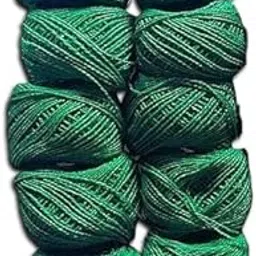 ZM Cotton Thread for Tying Flowers and Craft Work/Pack of 10 (Medium Size)-picture-22