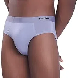 maml Seamless Cotton Men's Briefs | Soft Stretch Combed Cotton | All-Day Cool, Fresh & Anti-Bacterial Protection | Microfiber Waistband-picture-34