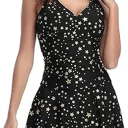 feminino Women One Piece Swimsuit Plus Size Tummy Control Swimwear Bathing Suits Boy Short-picture-10