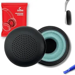 Crysendo Headphone Earpads Compatible with Skullcandy Uproar Headphone | Enhanced Sound, Soft & Comfortable Replacement Cushion | High-Density Memory Foam & Softer Protein Leather (Black)-picture-36