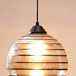 CARSTEN HL-21 Glass Ball Shaped Hanging Pendant Light for Ceiling to Decor -Luster, Standard-picture-44