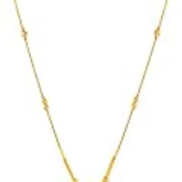p.c. chandra jewellers 22k (916) Yellow Gold Necklace for Women-picture-13