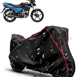 Waterproof Bike Cover | Red with Piping | UV & Dust Protection | Durable Two-Wheeler Cover for Outdoor & All-Weather Use | Hero Glamour-picture-21