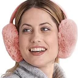 brook + bay Womens Ear Muffs - Winter Ear Warmers/Covers - Cable Knit Furry Fleece Earmuffs for Cold Weather-picture-14