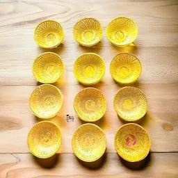 Handmade Assam Bamboo Basket - 9"inch Yellow Wooden Basket for Flowers, Fruits, Storage & Packing Hampers for Weddings, Engagements, Room Decor, Lightweight, Natural Design-image-53