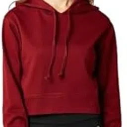 selvike Girls and Womens Long Sleeve Casual Solid Crop Top Hoodies (Foe Summer and Winterwear Both)-picture-54
