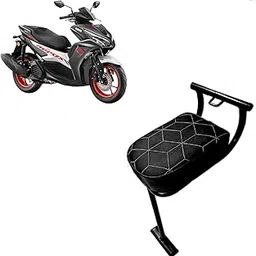 Auto Pearl Baby Seat Folding Stylish Stitching Designs Child Seat Compatible with Aerox 155 Maxi-BS6-image-39