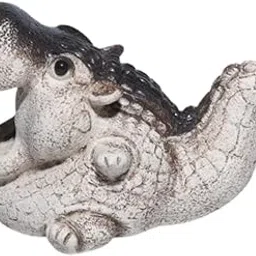 Tea Pet Purple Clay Desktop Ornament Animal Statue Plump Crocodile Figurine|Home & Garden|Home Décor|Figurines-picture-32