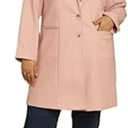 therebelinme Chic Women Plus Size Long Sleeved Coat-picture-10