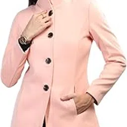 dlanxa Women Solid Winter Wear Woollen Coat-picture-12