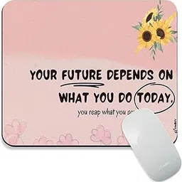 Your Future Depends on What You Do (Today) Motivational Mousepad Non-Slip Rubber Base Mouse Pads for Computers Laptop Office Desk Accessories Mouse pad - 1Pc-picture-10