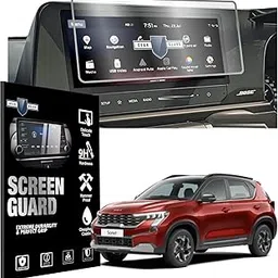 Gear Guard Screen Protector For Kia Sonet 2024 Facelift HTX, HTX+, GTX, GTX+, X Line Car Accessories 10.25 Inch Infotainment System | GPS Navigation - Matte-picture-13
