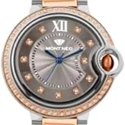 mont neo Women Quartz Grey Dial Analog Metal Watch 4510B-M1315-picture-46