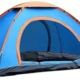 Picnic Hiking Camping Portable Waterproof Dome Tent for Waterproof with Bag (Multicolor) (2 Tent)-image-47