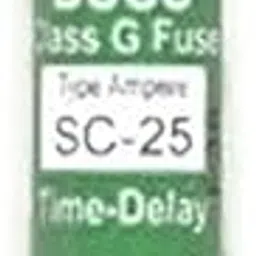 Bussmann Sc-25 (Sc25) Fuse 25a 600v Time-delay Class G Melamine Tube, Ul Listed.-picture-14