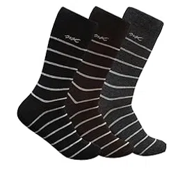 monte carlo Men's Full Length Cotton Socks With Stay Fresh treatment(Combo 3pcs Pack), Multicolor 41-picture-49