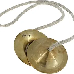 SAI Musicals Manjeera Traditional Instrument Indian Music Dia : 4.1 Inches-picture-14