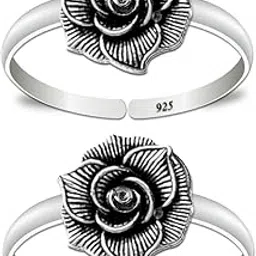 styleejewel Sterling Silver Toe Rings For Women | Toe Rings Silver Pure | 925 Silver Toe Ring | Toe Rings For Women Silver Pure | Toe Rings For Women Fancy | Bichiya For Women Stylish | Silver Bichiya For Women Pure Silver | Bichiya Set For Women Chandi-picture-18