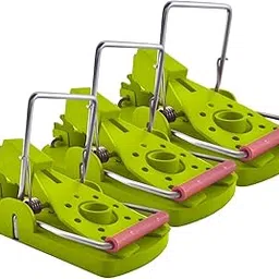 MYADDICTION 3 Pieces Mouse Traps Mice Traps Mouse Catcher for House Garden Outdoors Green-image-94