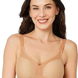 libertina Stretch Cotton Bra for Women -Full Coverage Everyday Wear - Skin (Pack of 1)-picture-54
