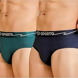 macho sporto Men's Cotton Spandex Solid Metal Trunk Pack of 2 (Colour May Vary)-picture-30