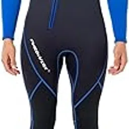 loom tree LOOM TREE® Neoprene Wetsuit Underwater Scuba Diving Suit for Surfing Water Sports M-picture-36