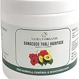 Naira's Organic Essentials - Thali Hair Pack with Aloe Vera & Flaxseeds | Natural Remedy for Hair Fall, Dandruff & Split Ends | Strengthens & Nourishes Hair (500 Gram)-picture-30