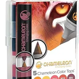 Chameleon 5-Colour Tops Warm Tones Set-picture-29