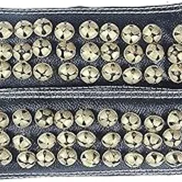 pmw Bharatnatyam,classical Dancing Ghungroo/payal - 3 line Leather Anklets Dance Bells-picture-47