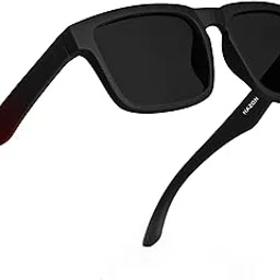 hazon Premium Rubber Coated Goggles For Men | Polarized Sunglasses | UV Protected Driving, Riding, Stylish, Anti glare Glasses (CP-LUX)-picture-51