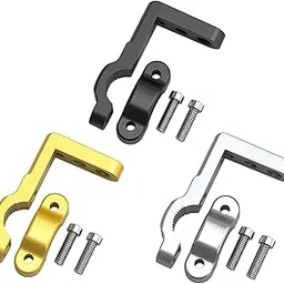 Enakshi® Motorcycle Light Bracket M8 for 22mm Tube Lightweight Light Bar Mount Black | Parts & Accessories | Motorcycle Parts | Handlebars, Grips & Levers | Risers-picture-10