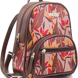 sacci mucci Women's Stylish Mini Backpack for Girls | Women's Fashion Backpack - Exotic Jungle-picture-43