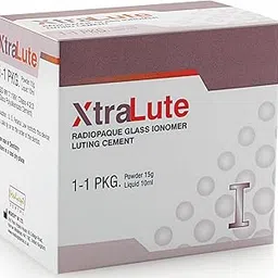 Medicept XtraLute Glass Ionomer Luting Cement Type 1 powder 15gm and Liquid 10ml dental use-picture-17