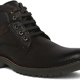 buckaroo Jaripeo VALDEMAR Premium Vegan Synthetic Brown Casual Boots For Mens-picture-22