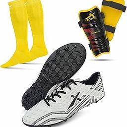 Vector X Combo of X-Force Shoe, Pair of Shin Guard & Pair of Stockings Football Kit-picture-42