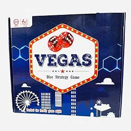 Vegas Board Game - Dice Strategy Game - Bidding & Strategy Board Game, Bid on Casinos & Win, Family/Large Group Party Game, 14 +, 4-10 Players, 40 Mins-image-32