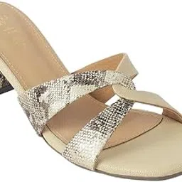 tresmode Snafun Women's Dress Block Heel Sandals-picture-37