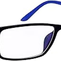 Red Leaf +2.50 Blue Light Blocking Reading Glasses - TR90 Lightweight Black & Blue Frame & Blue Cut Lens-image-10