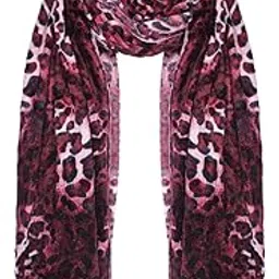 Warm and Soft Winter Wear Tiger Printed Shawl/Winter Warm Stole/Neck Scarf For Women and Girls-image-1