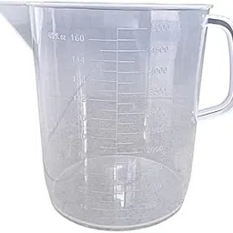 Shree MAHA 5000ml Plastic Transparent Measuring Jug for Measuring Solids and Liquids, Transparent Plastic Measuring for Home, Kitchen,Office and Laboratory Use, for Precise Liquid [Pack of 2 pcs]-picture-32