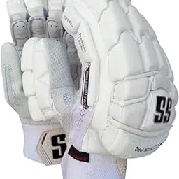 SS Millenium Pro White Cricket Batting Gloves (Adult RH)-image-59
