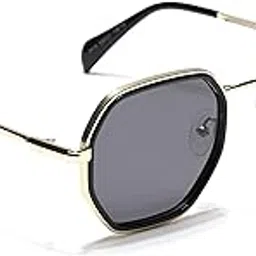 voyage Geometric UV Protected & Polarized Sunglasses for Men & Women-picture-22