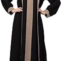 mrc Women's latest Dubai stylish designer simple Abaya dress shrug Style-picture-16
