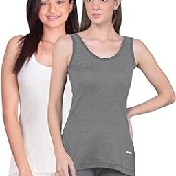 dollar Ultra Thermal Solid Sleeveless Top for Women-picture-43