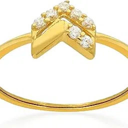 malabar gold & diamonds Malabar Gold and Diamonds 22k (916) Yellow Gold Ring for Women-picture-30